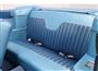 1963 Falcon Convertible Rear Seat Upholstery for Cars w/ Front Bench Seat 